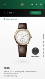Rolex Geneve Brown Automatic - Image 3