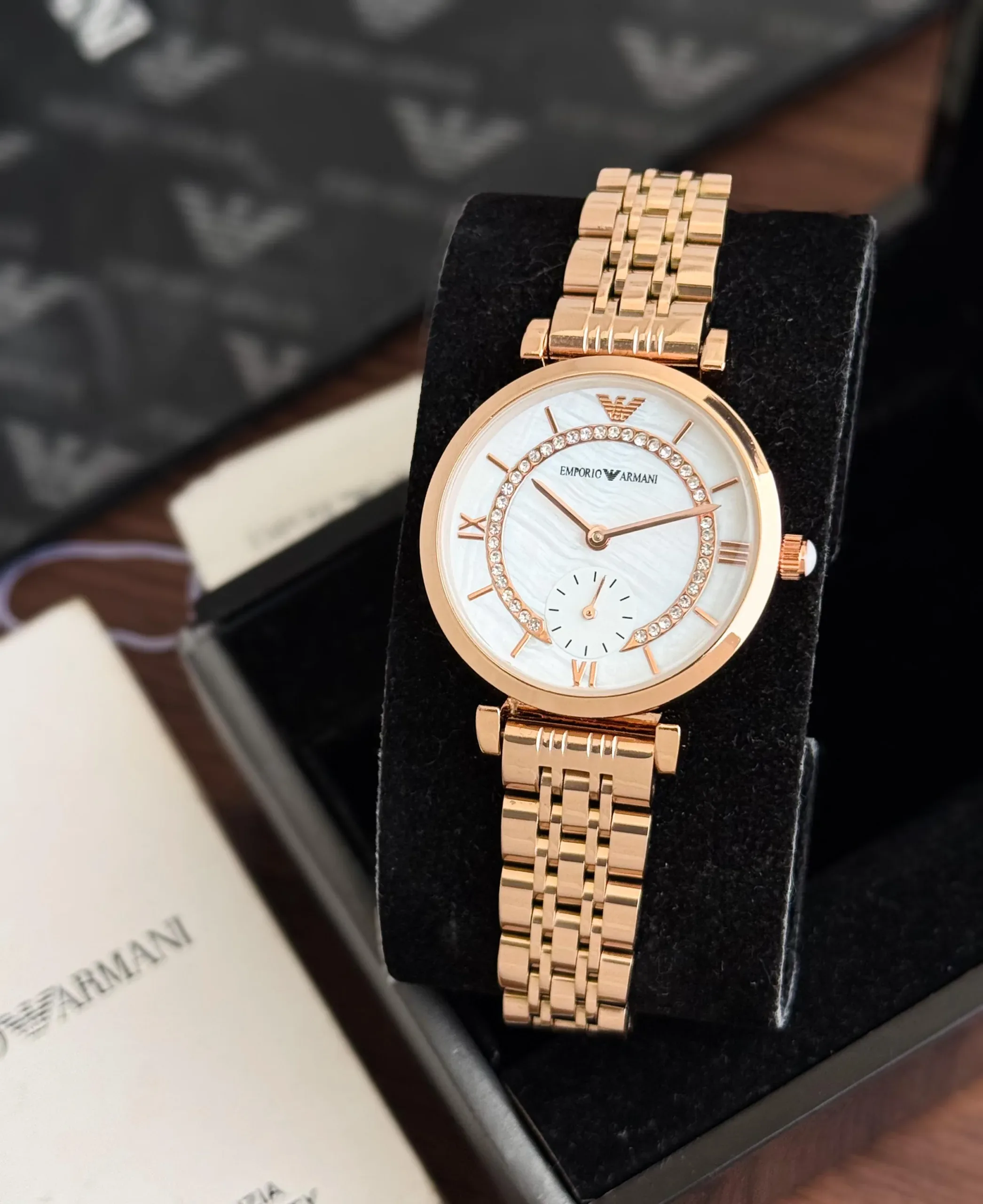 Emporio Armani Rose Gold - Image 1