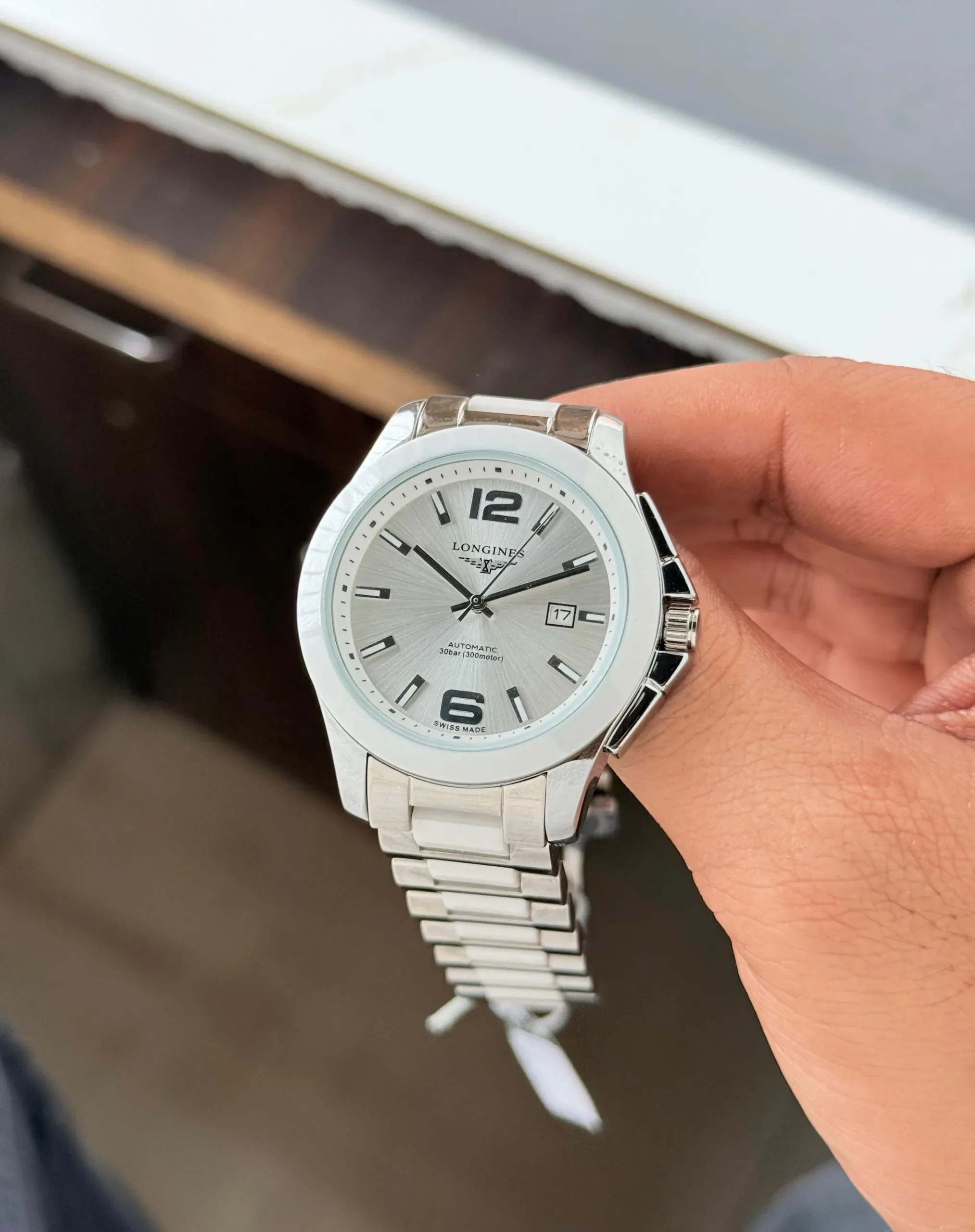 Longines Conquest Ceramic White - Image 2