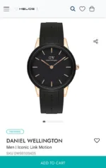 Daniel Wellington Black Dial - Image 3