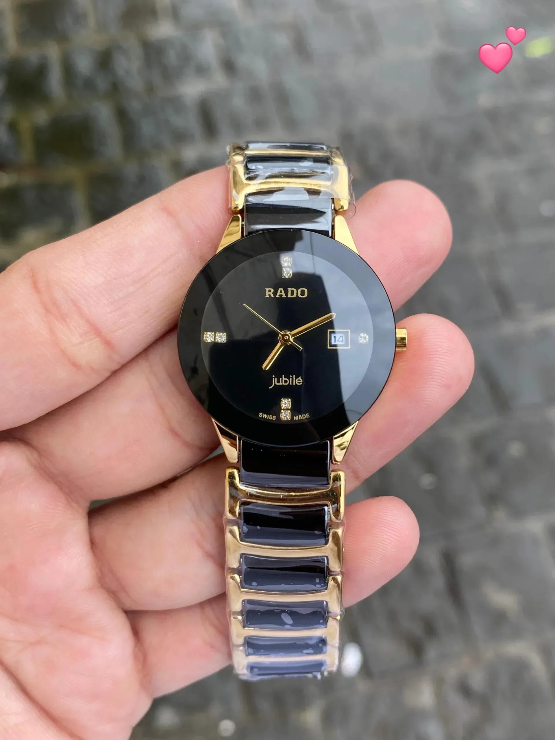 Rado Black Quartz Chronograph - Image 5
