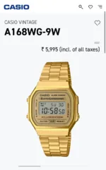 Casio Vintage Golden - Image 3