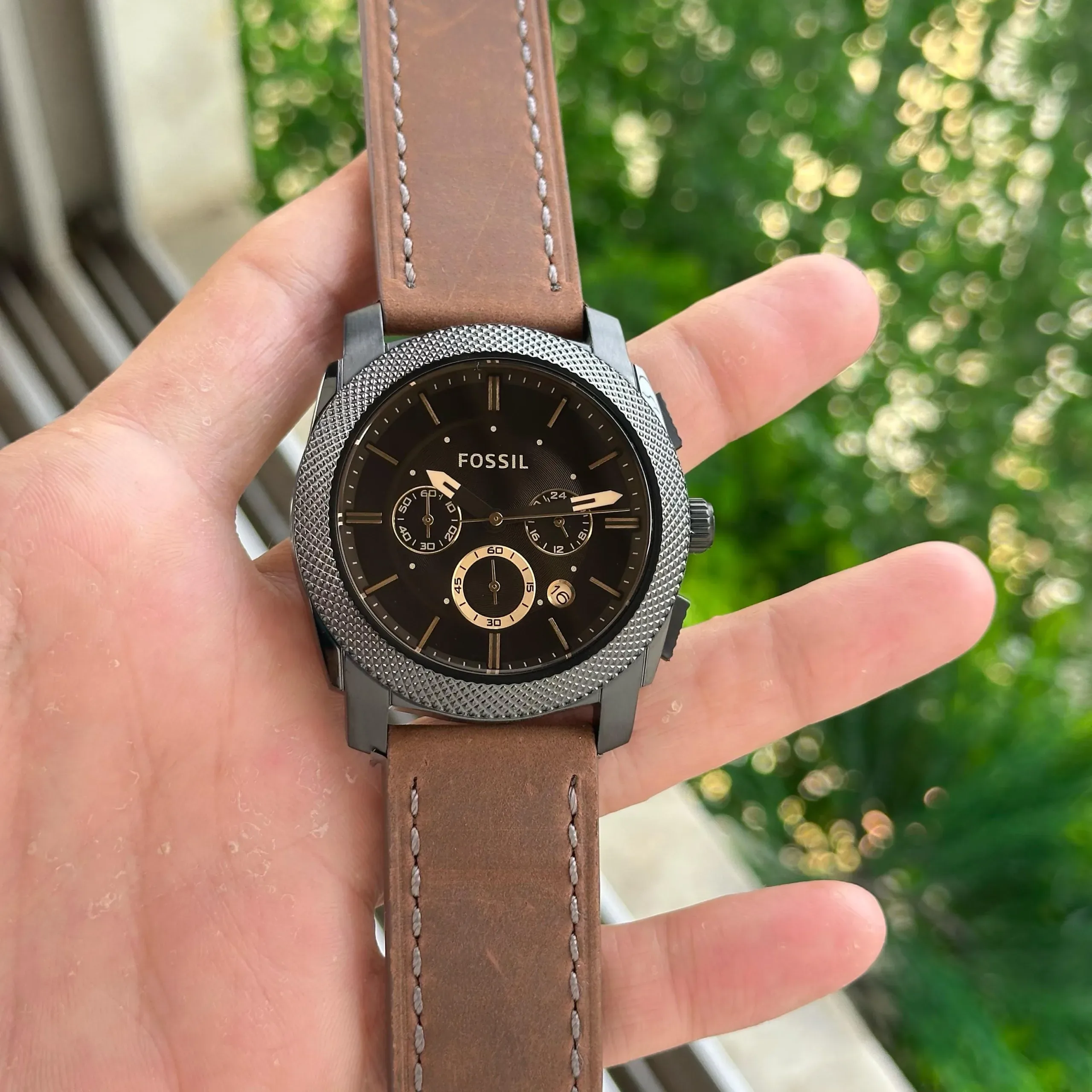 Fossil Black Chronograph - Image 2