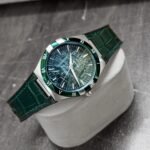 Omega City Engraved Green
