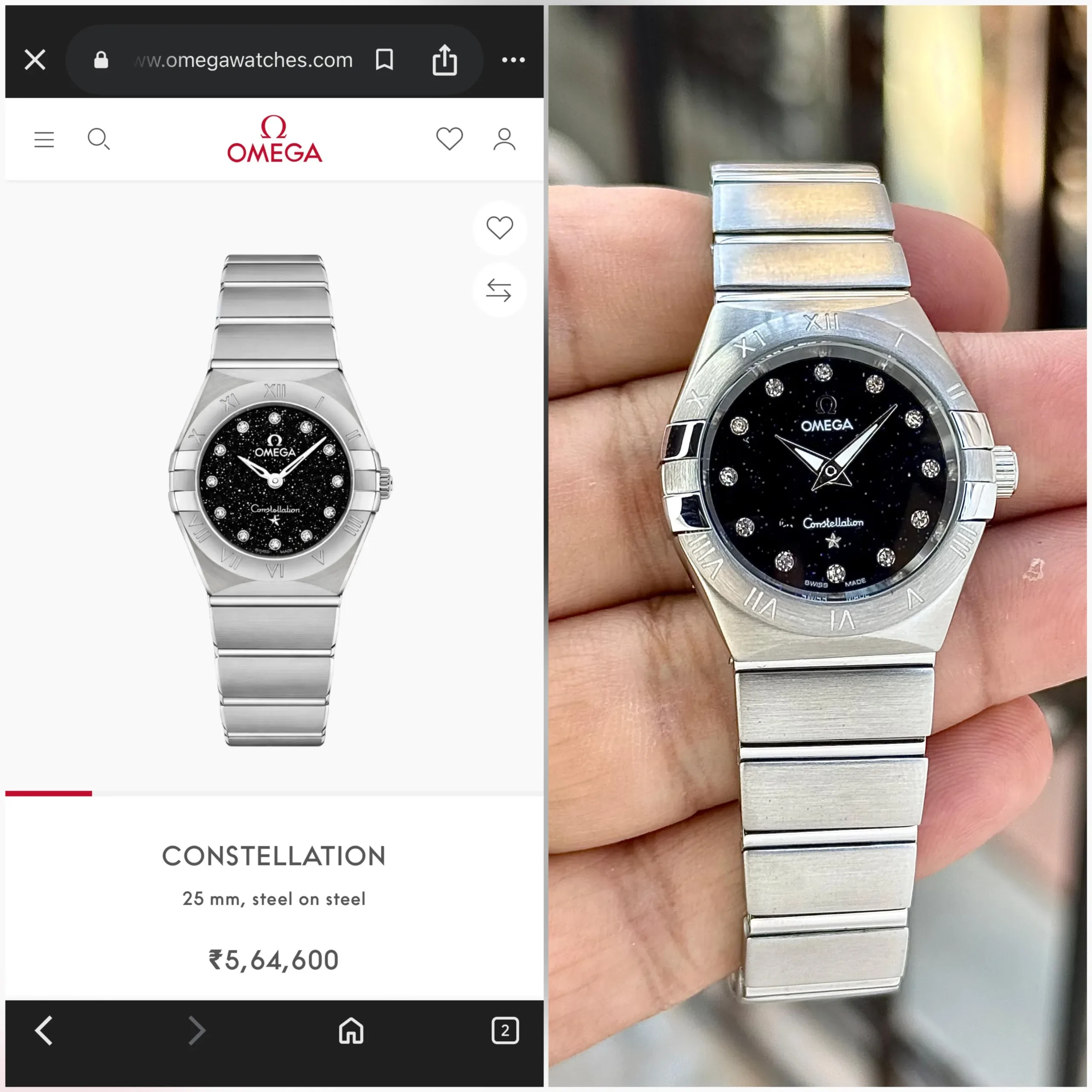 Omega Constellation Silver - Image 3