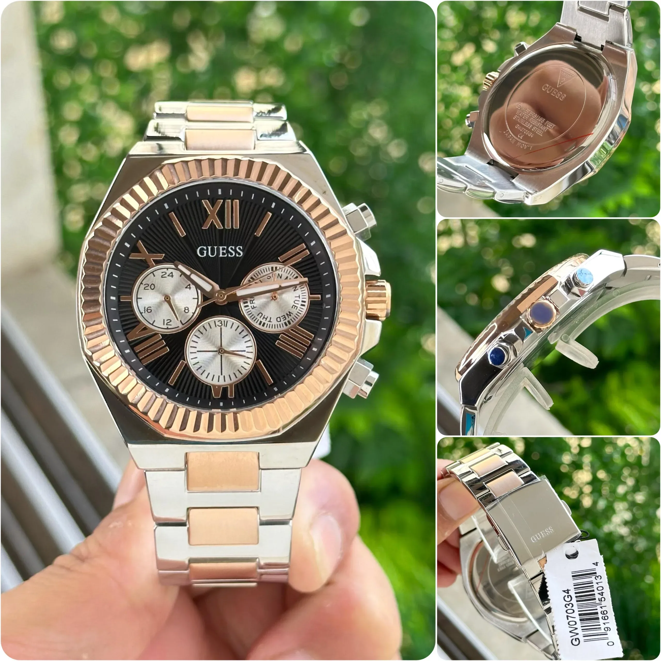 Guess Equity Navy Chonograph - Image 5