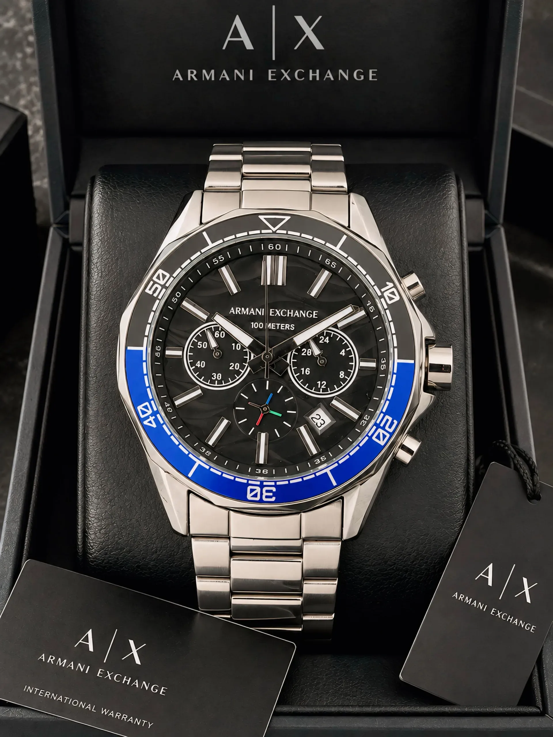 Armani Exchange Spencer Black Dial - Image 2