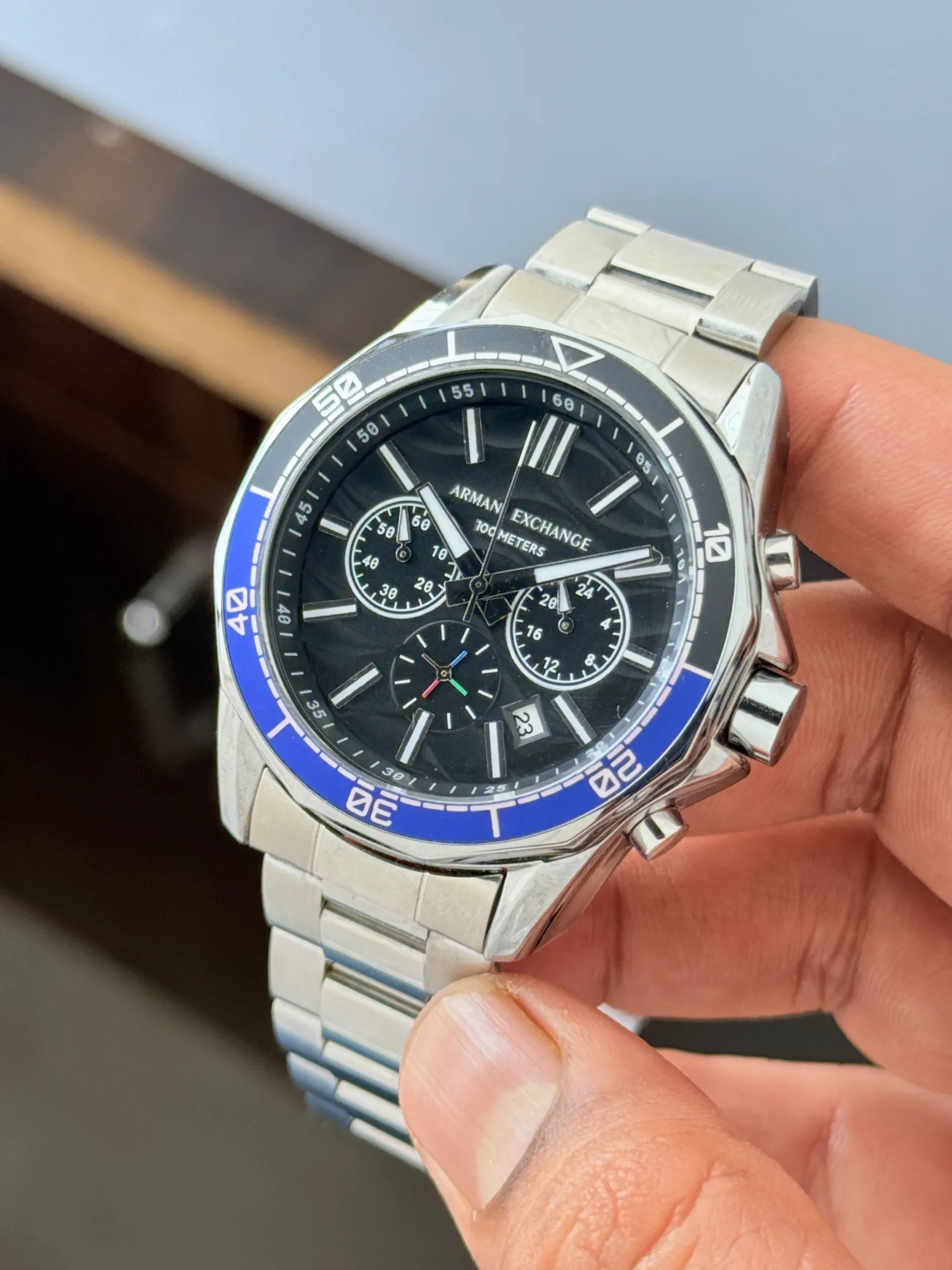 Armani Exchange Spencer Black Dial - Image 1
