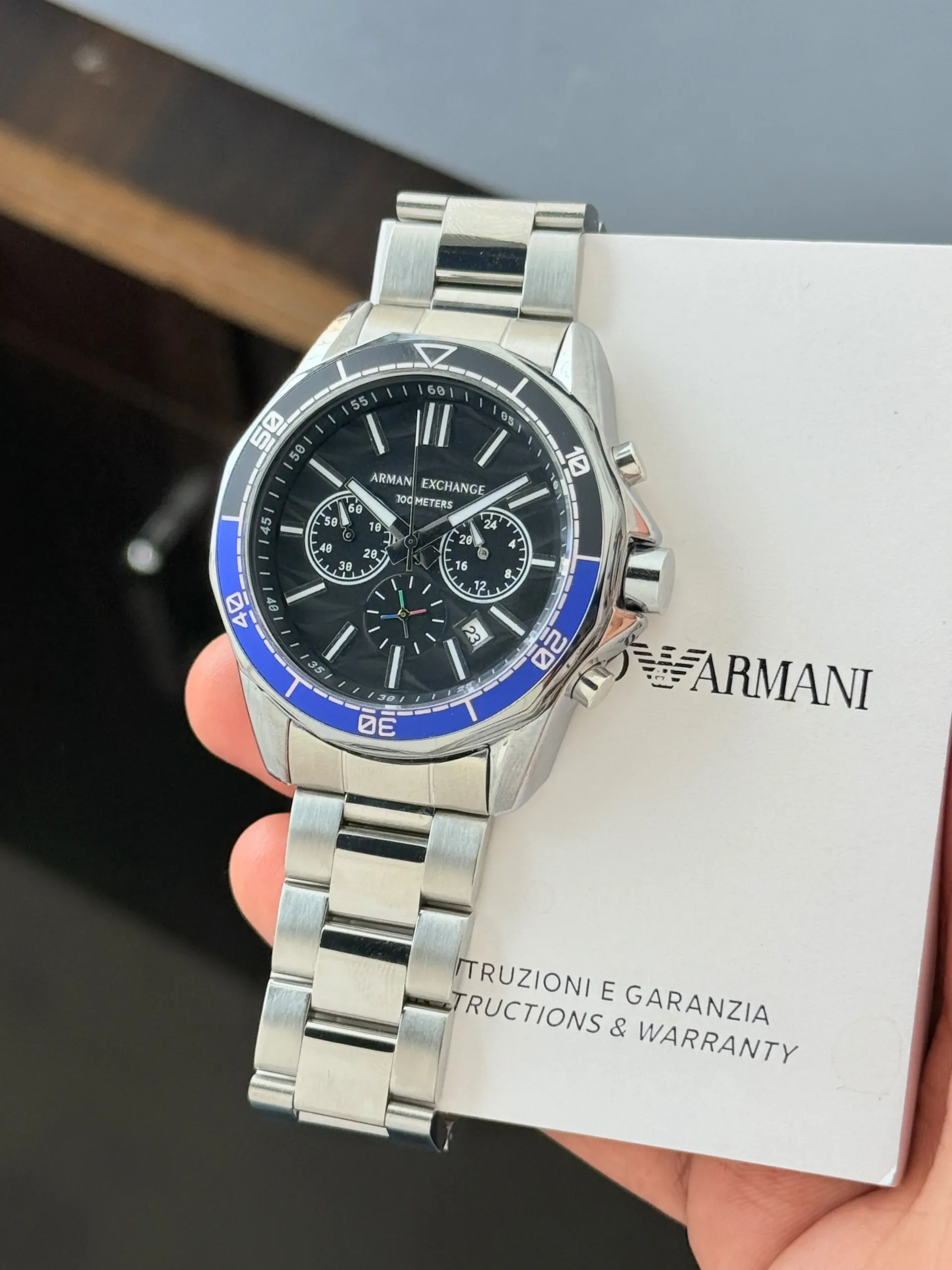 Armani Exchange Spencer Black Dial - Image 4