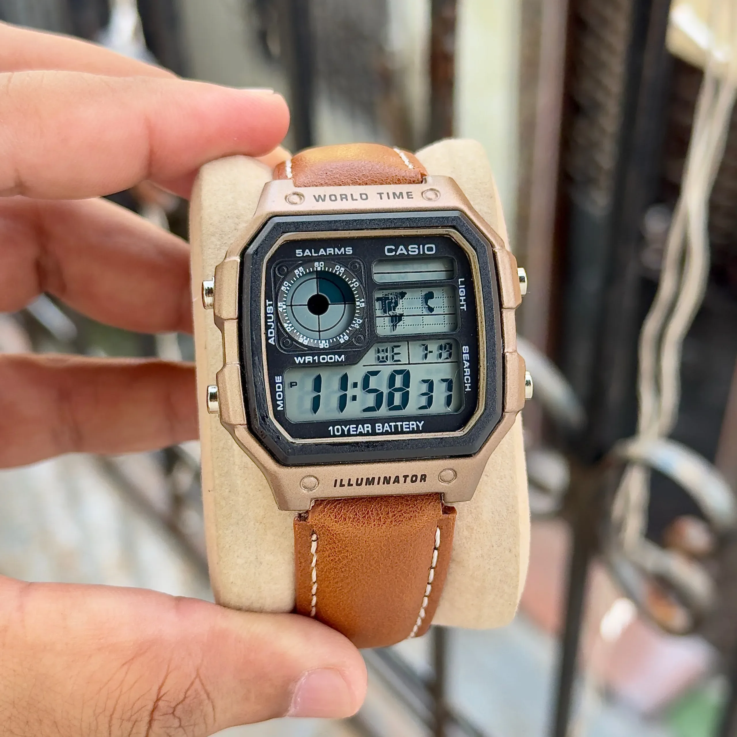 Casio Classic Digital Vintage World-Time Style - Image 2