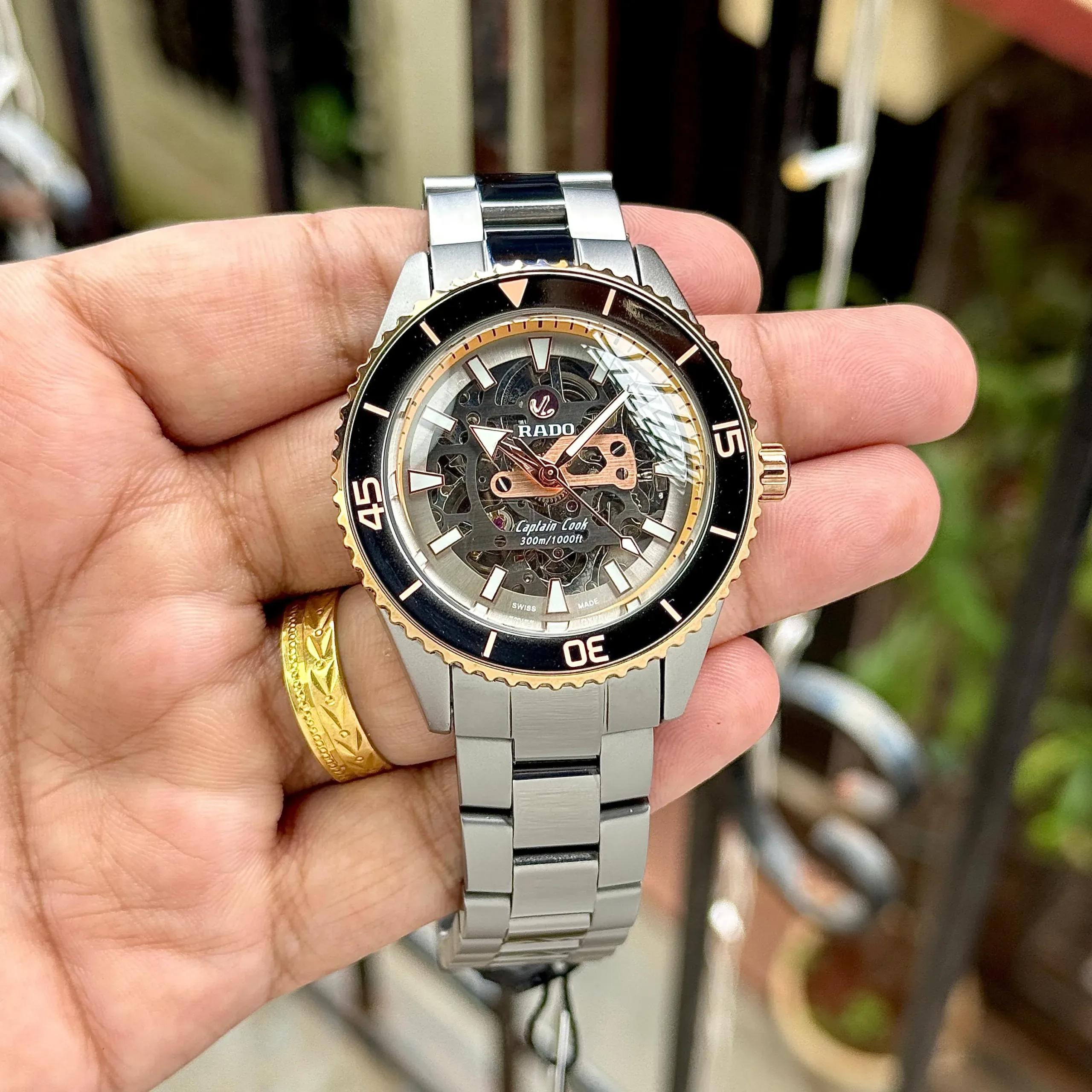 Rado Captain Cook Black ceramic - Image 2