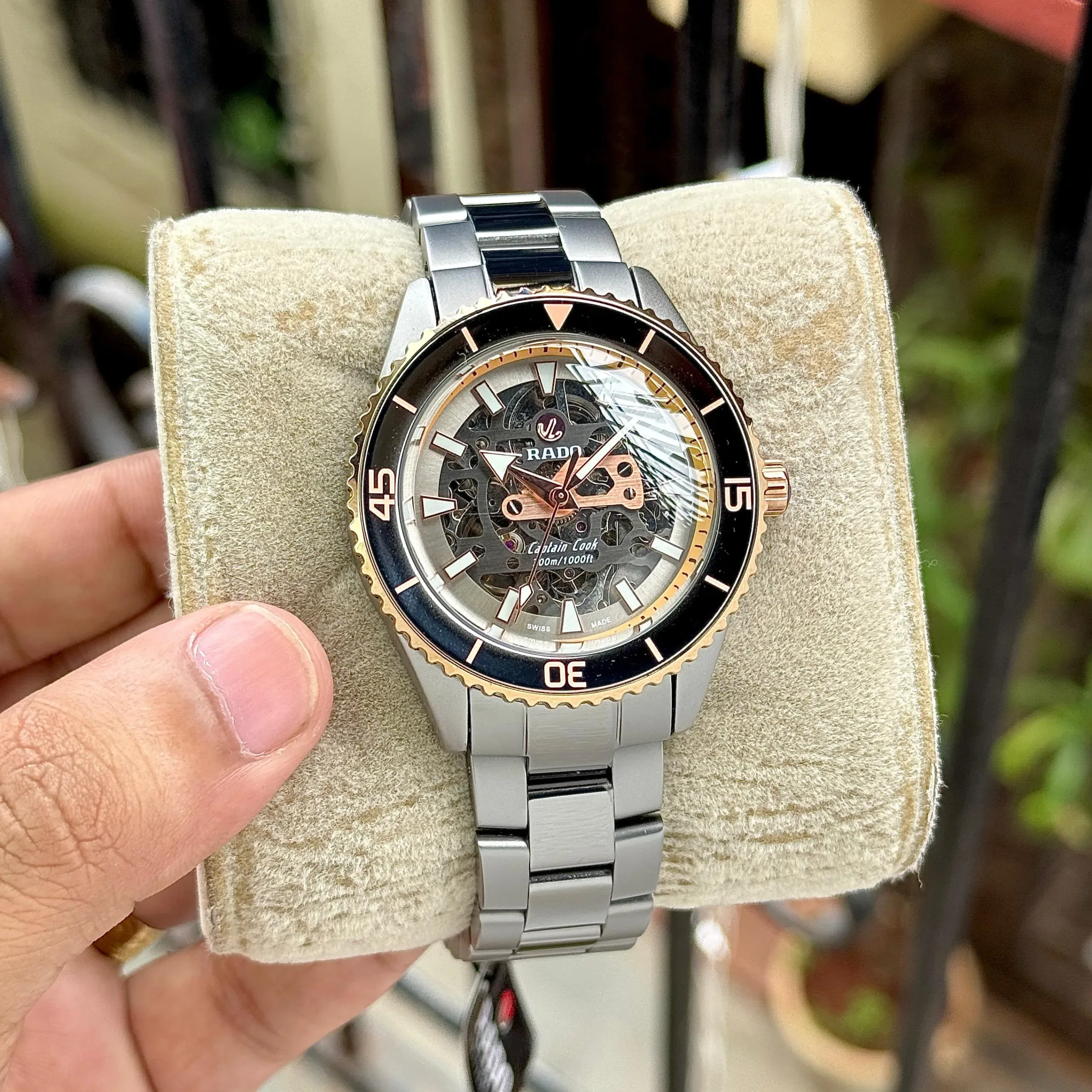 WhatsApp Image 2026-09-27 at 11.07.44 PM (2) Rado Captain Cook Black ceramic - Image 1