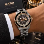 Rado Captain Cook Black ceramic - Image 5