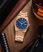 Tissot PRX Rose Gold Blue Dial - Image 2