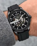 Armani Exchange Black Hampton Automatic - Image 4