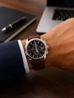 Tissot Black Dial Chronograph - Image 3