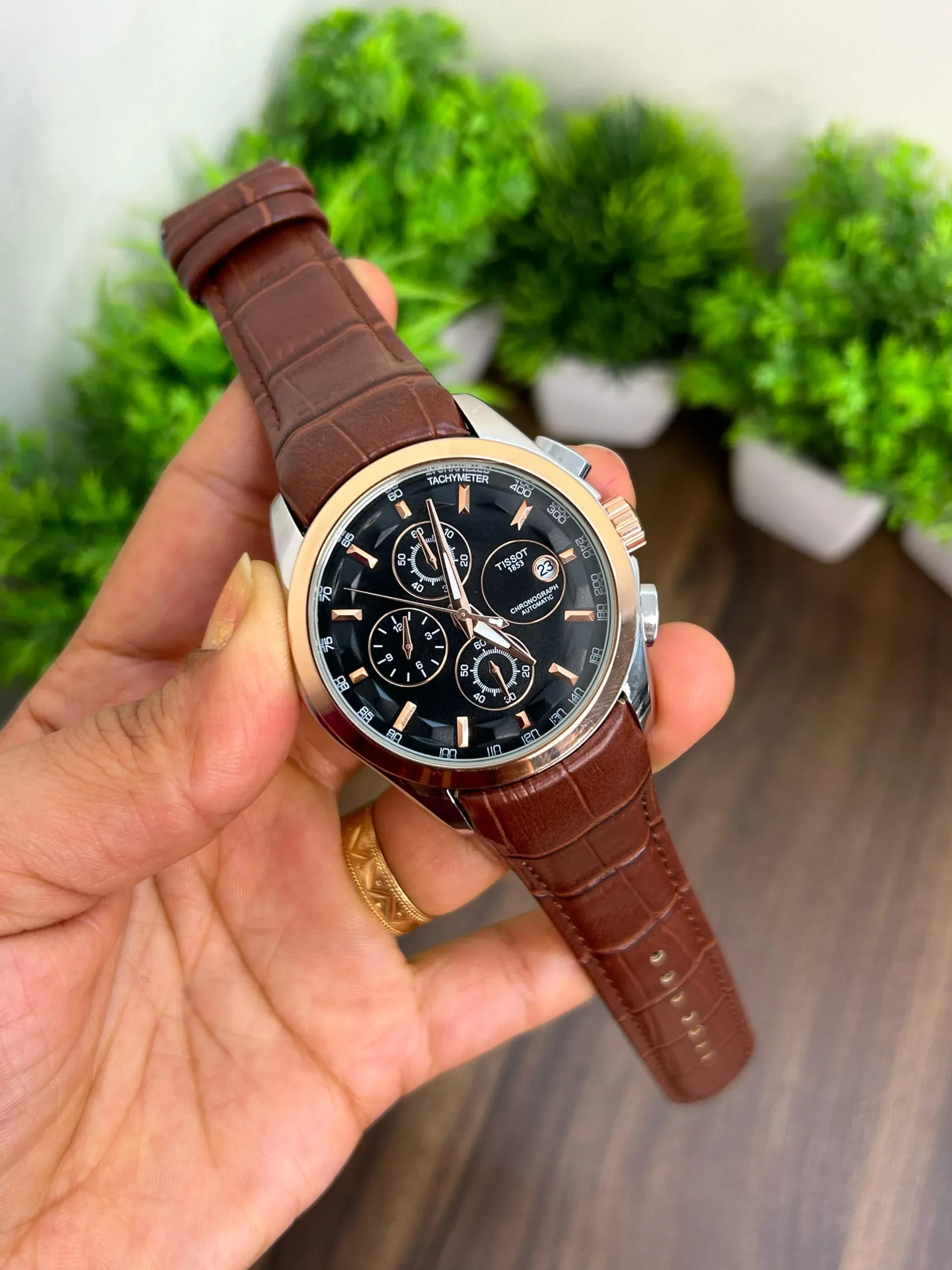 WhatsApp Image 2026-09-27 at 11.10.16 PM (2) Tissot Black Dial Chronograph - Image 1