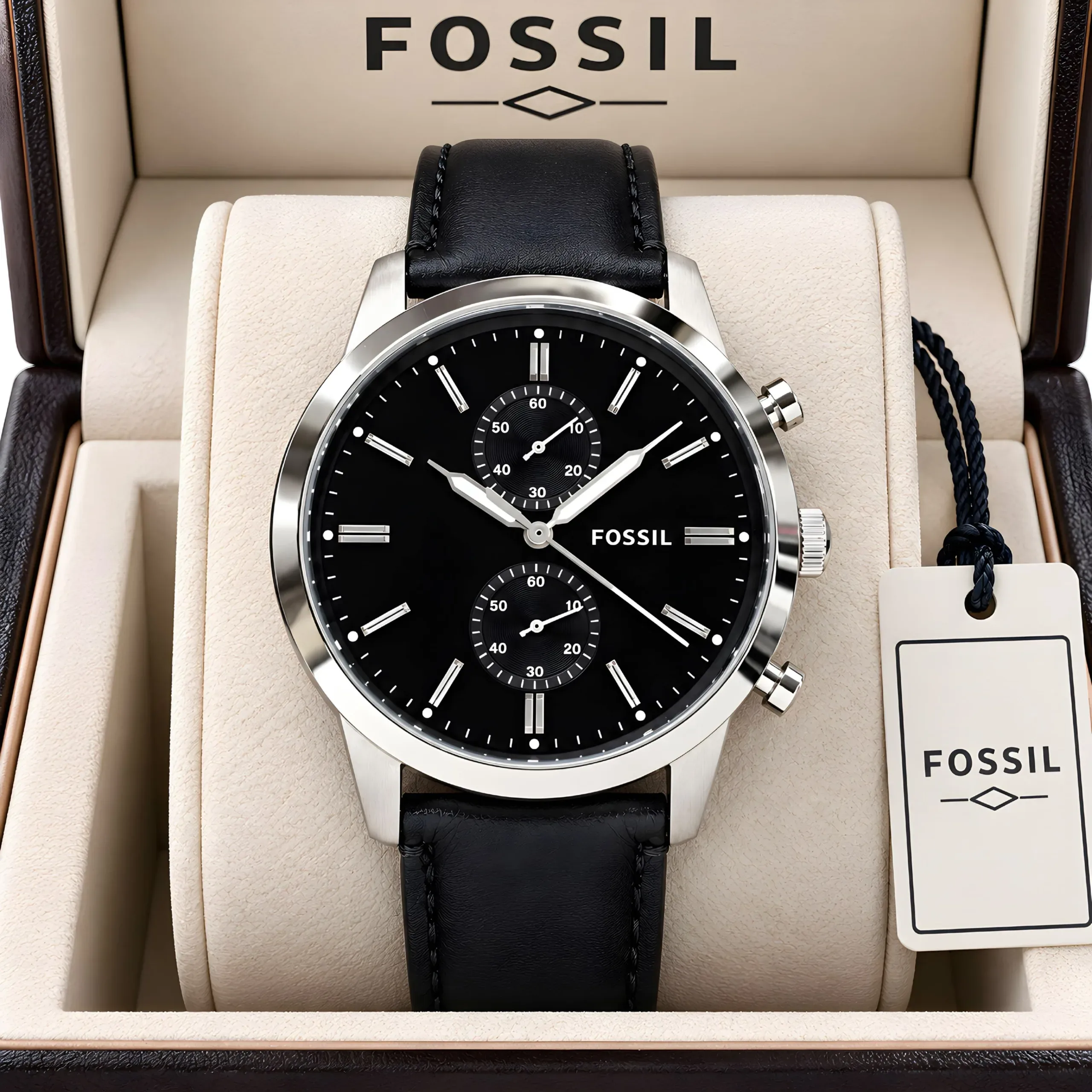 Fossil Black Sunburst Dial - Image 3