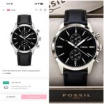 Fossil Black Sunburst Dial - Image 4