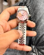 Rolex Oyster perpetual Pink Dial - Image 2