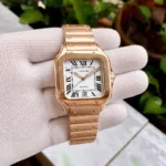 Cartier De Santos White Dial Automatic
