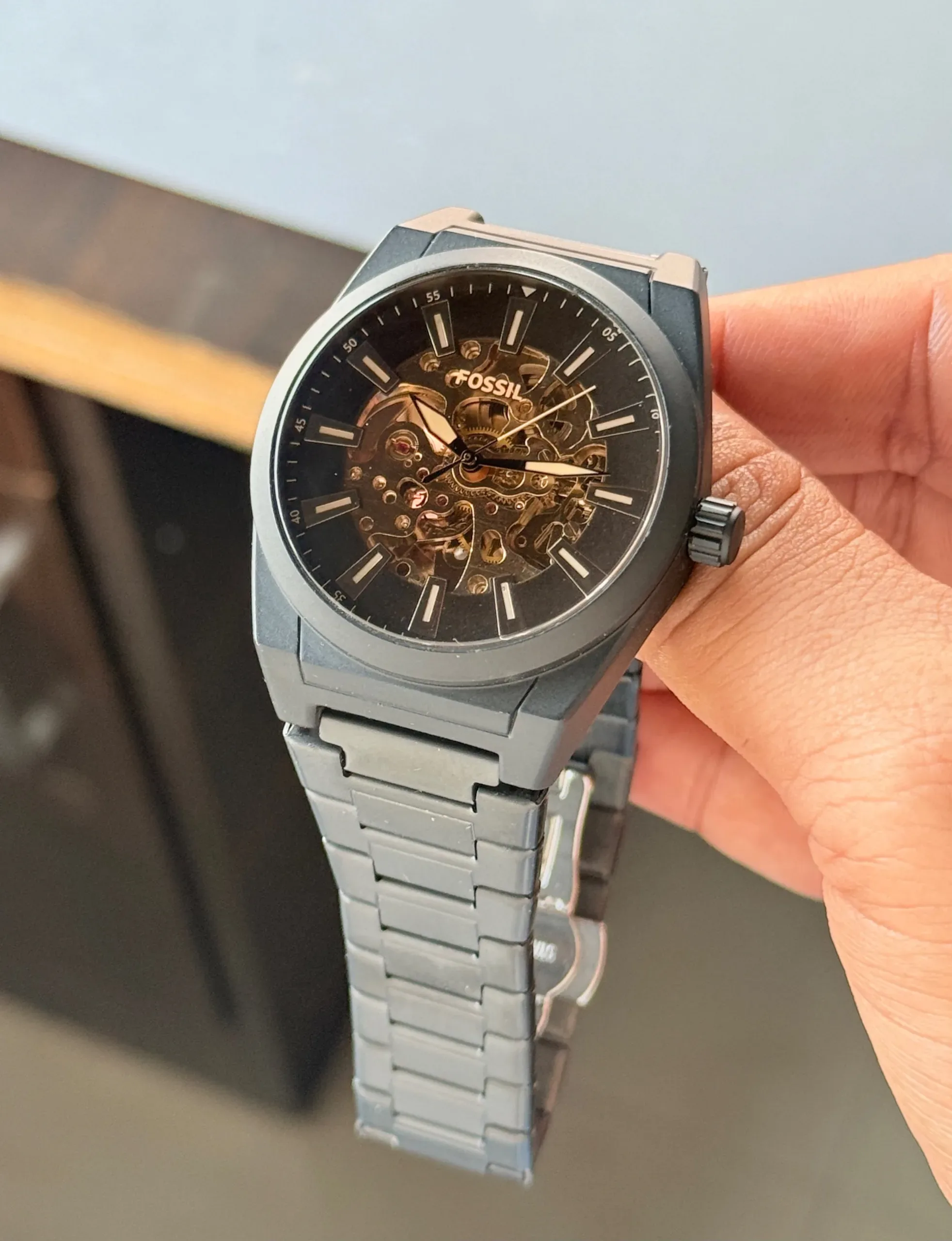 Fossil Black Skeleton Dial - Image 4