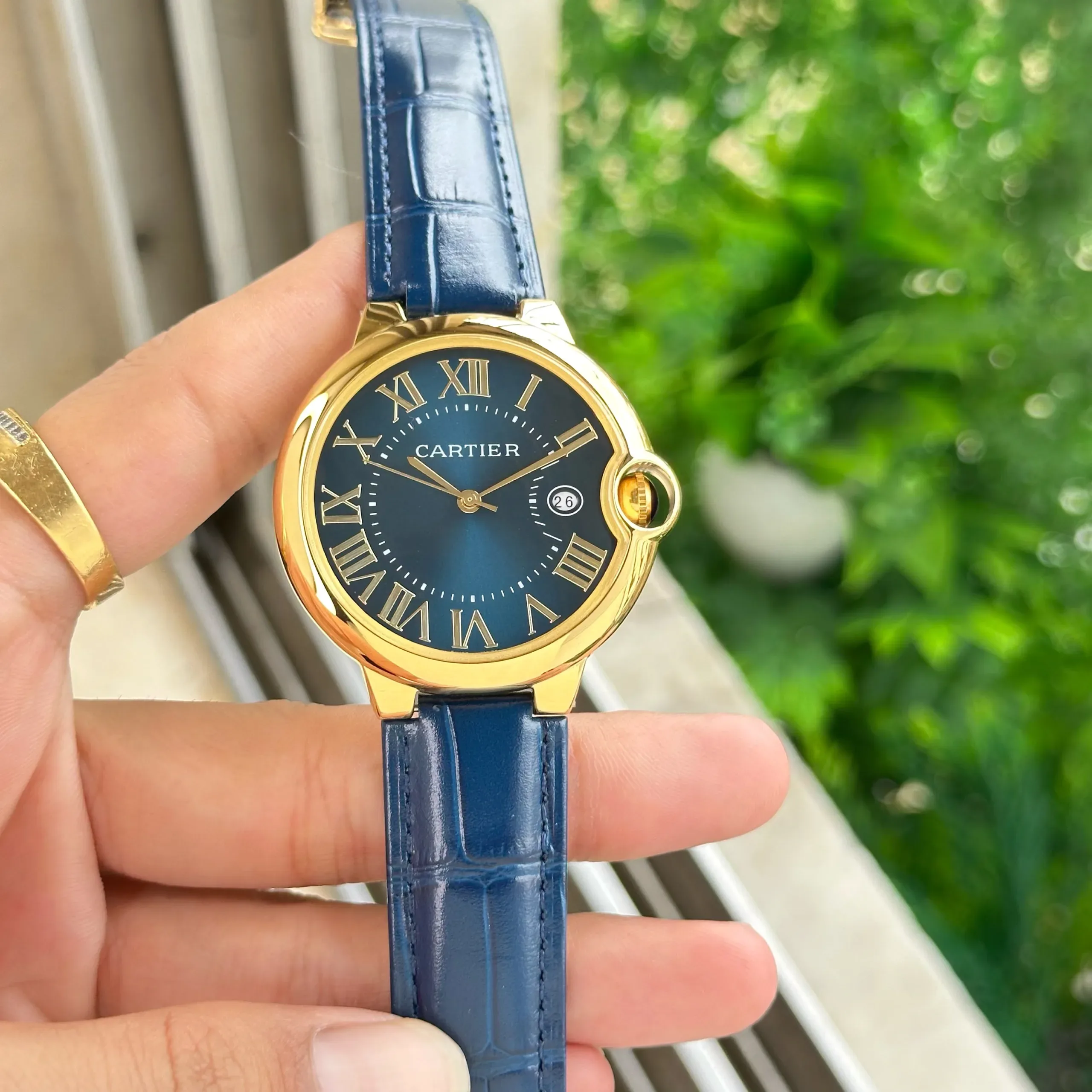 Cartier Ballon Bleu Blue Dial - Image 3