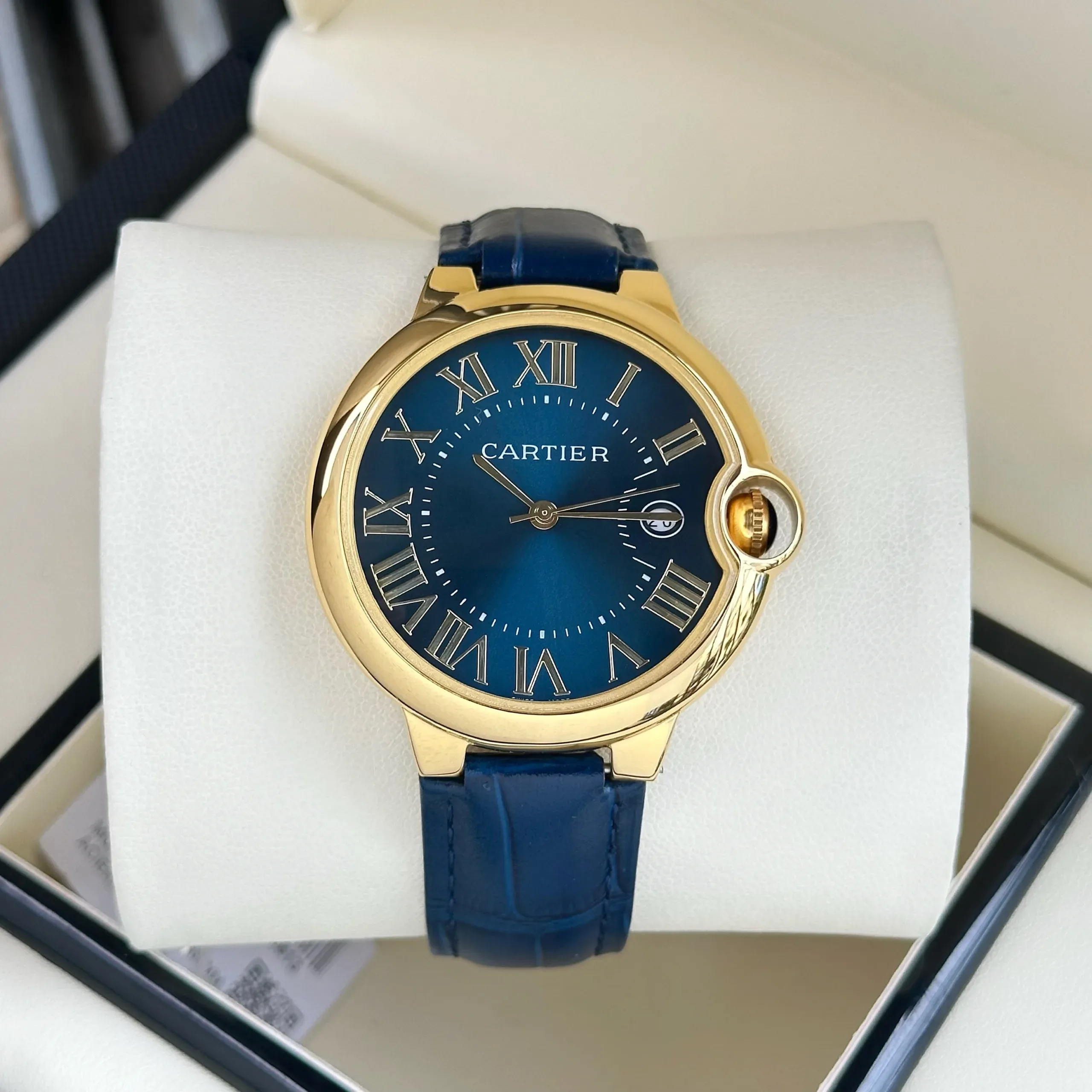 Cartier Ballon Bleu Blue Dial - Image 4