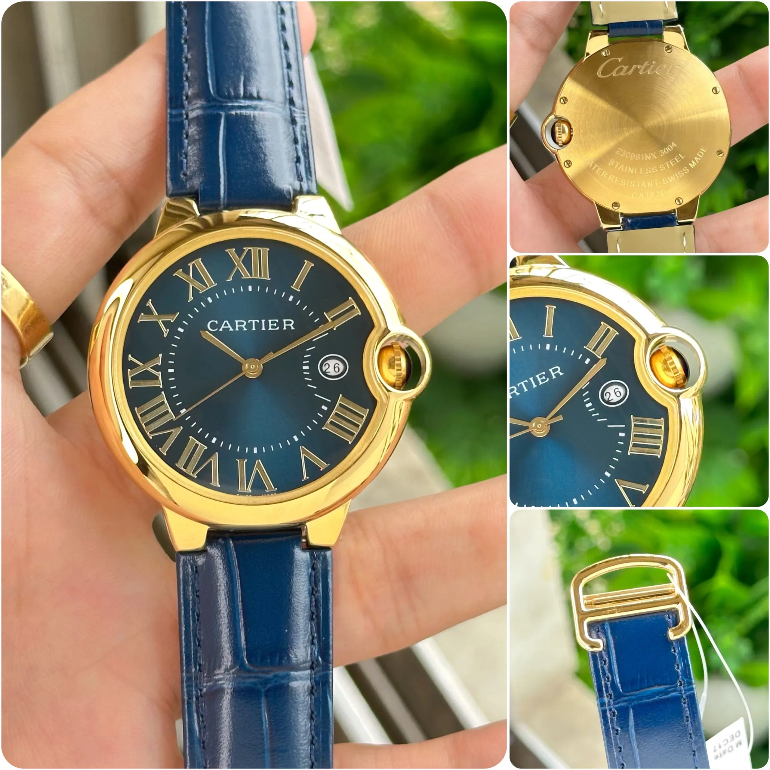 Cartier Ballon Bleu Blue Dial - Image 5