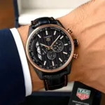 Tag Heuer Black Carrera chronograph