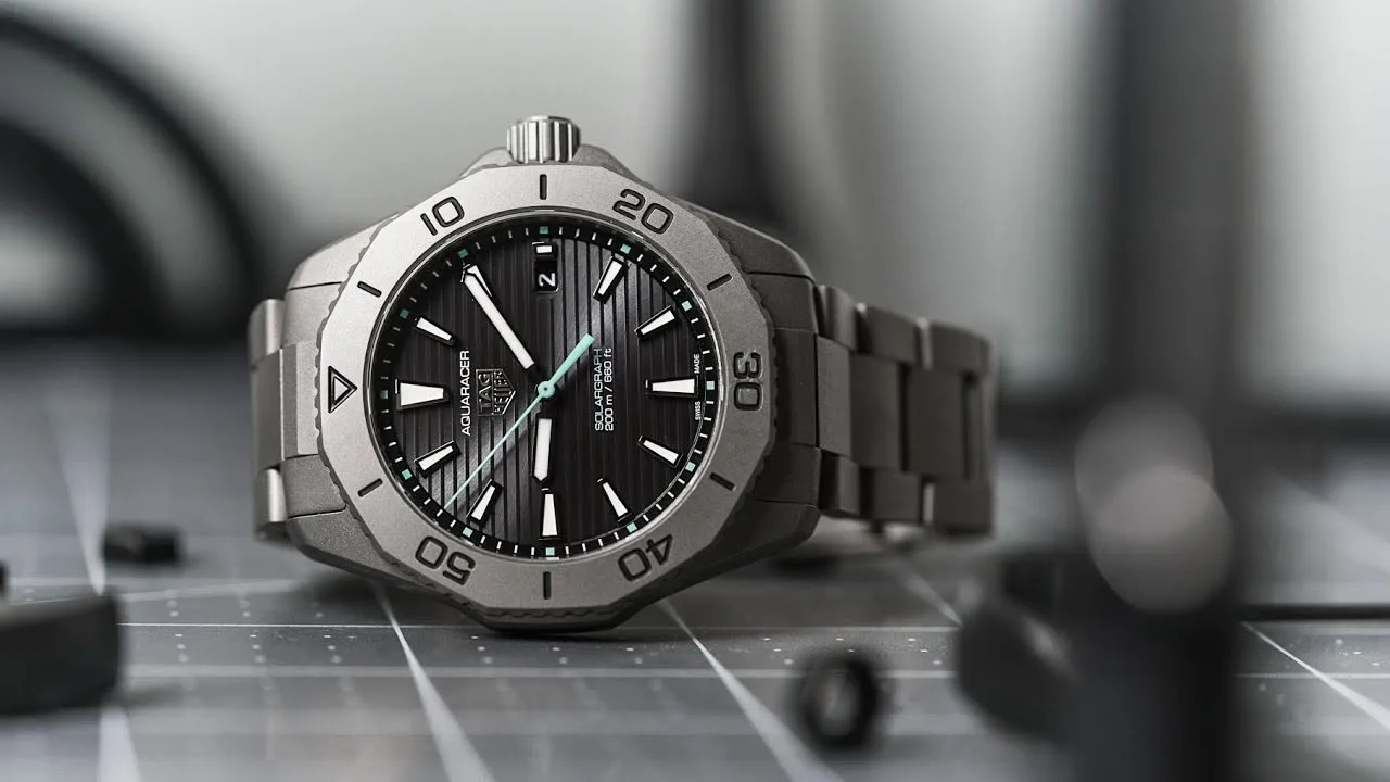 WhatsApp Image 2026-09-27 at 11.16.23 PM (1) Tag Heuer Aquaracer Black Dial - Image 1