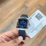 Cartier De Santos Blue Gradient Dial