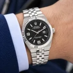 Rolex Black Textured Dial