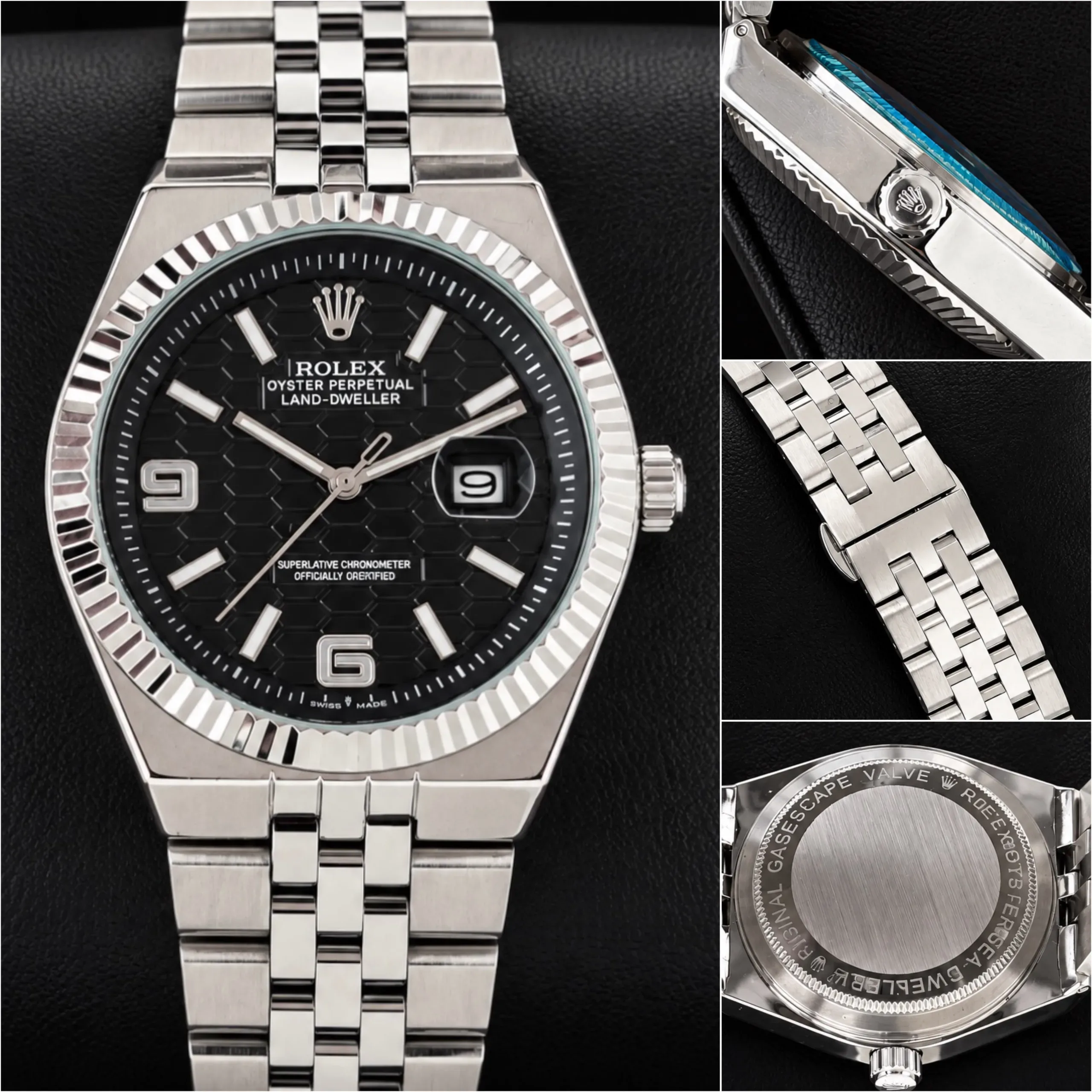 Rolex Black Textured Dial - Image 5