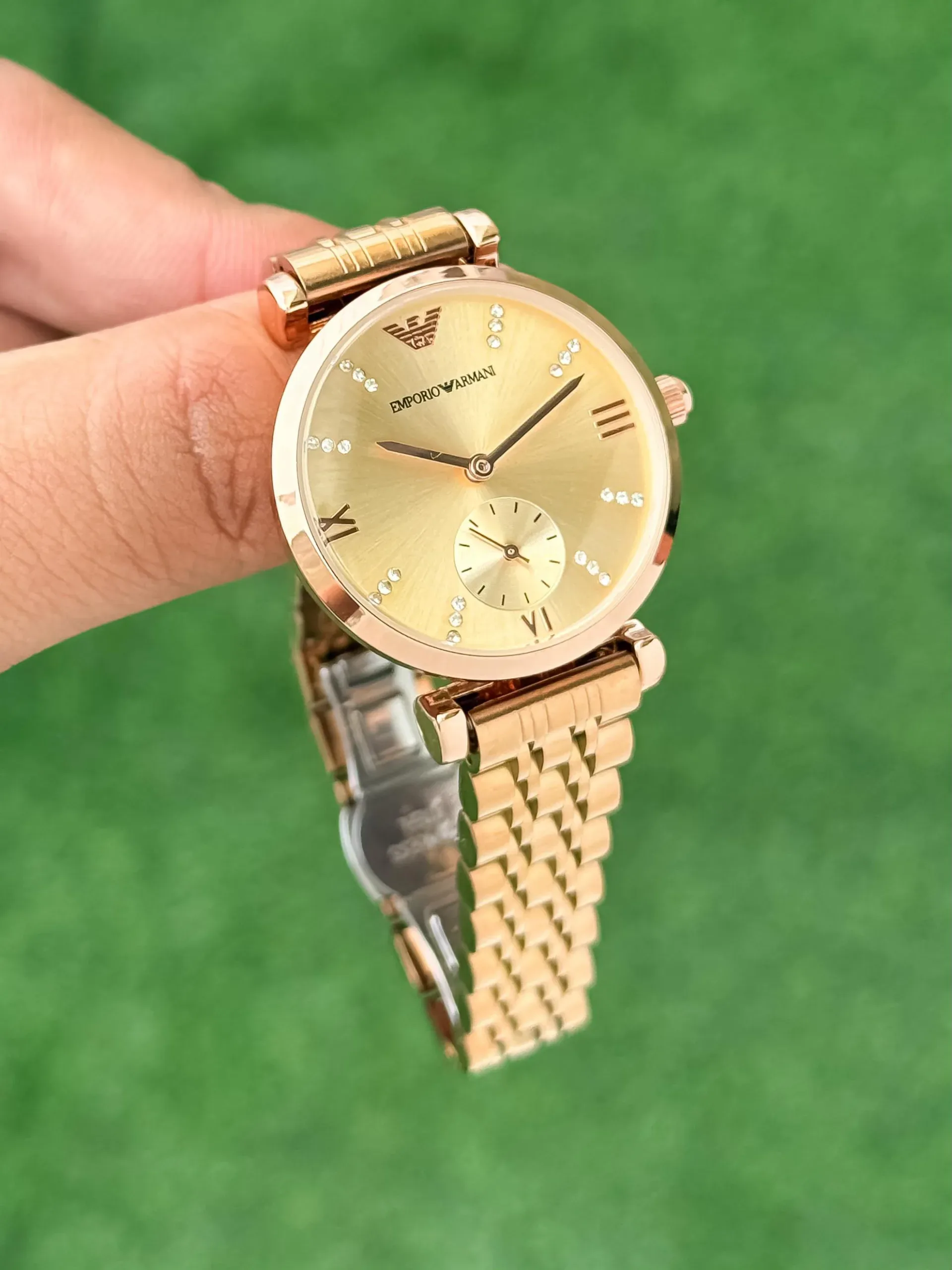 Emporio Armani Golden Dial - Image 4