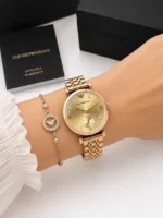 Emporio Armani Golden Dial - Image 6