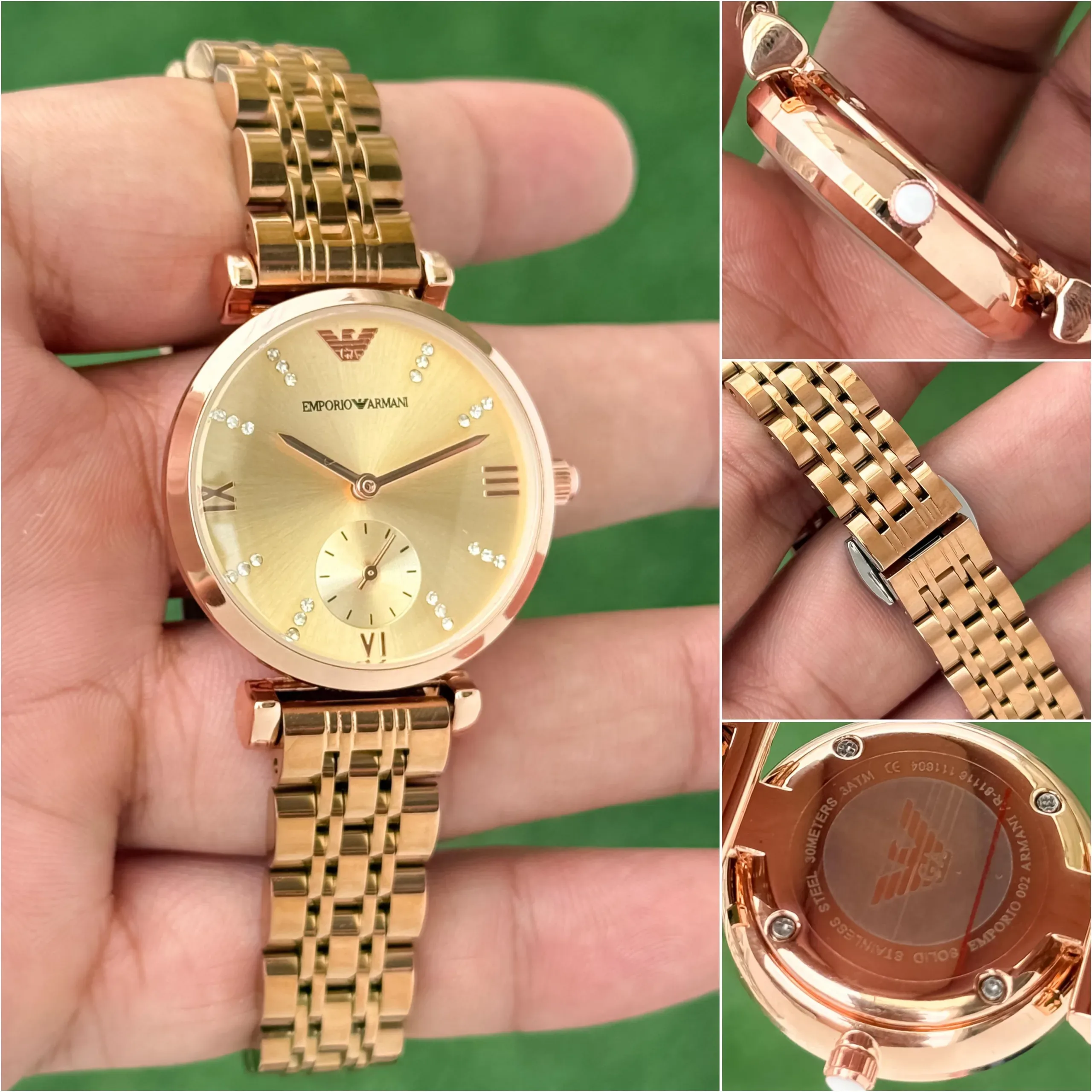 Emporio Armani Golden Dial - Image 5
