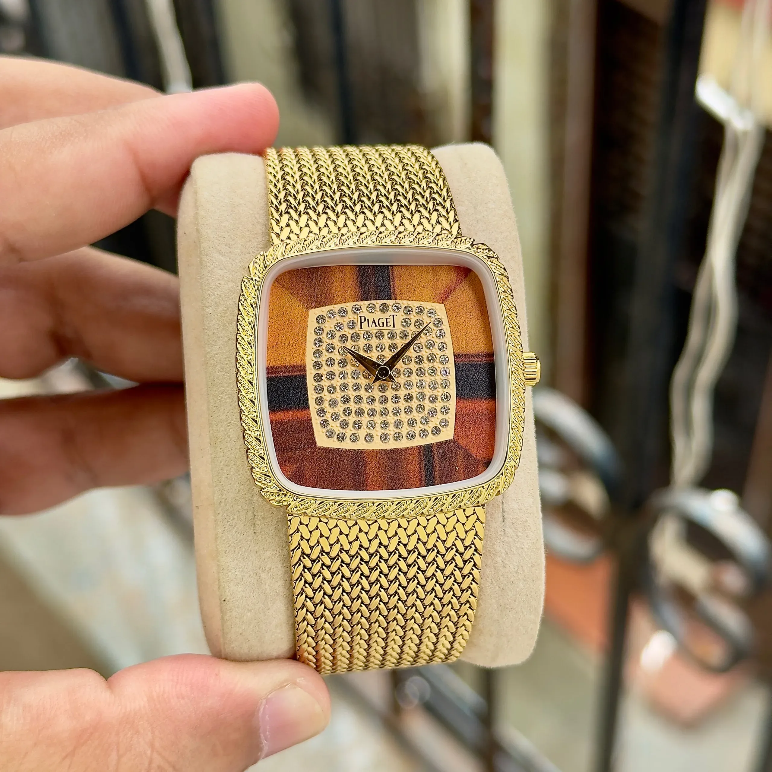 WhatsApp Image 2026-09-29 at 12.10.59 AM (1) Piaget Brown Striped Dial - Image 1