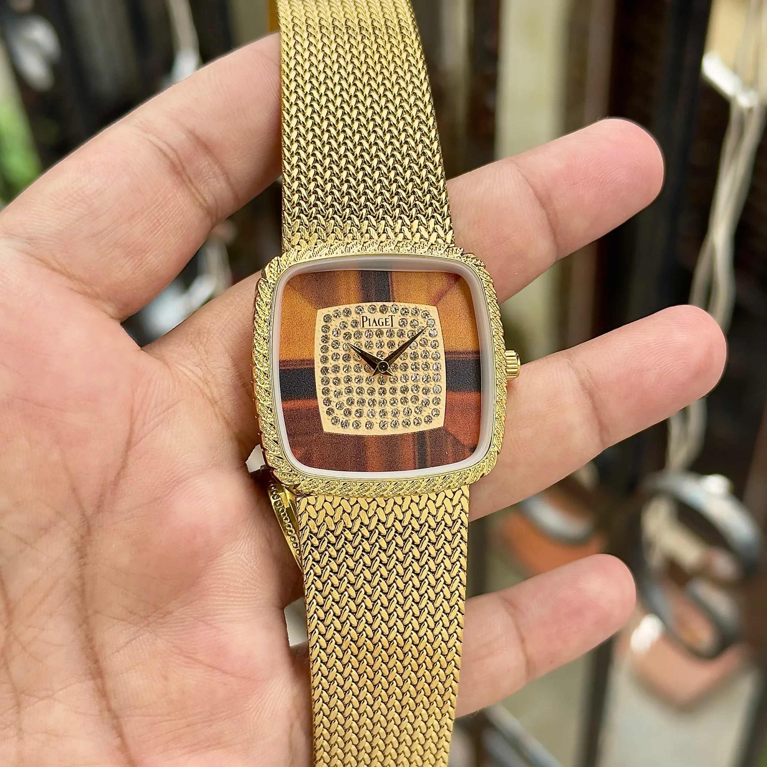 Piaget Brown Striped Dial - Image 2