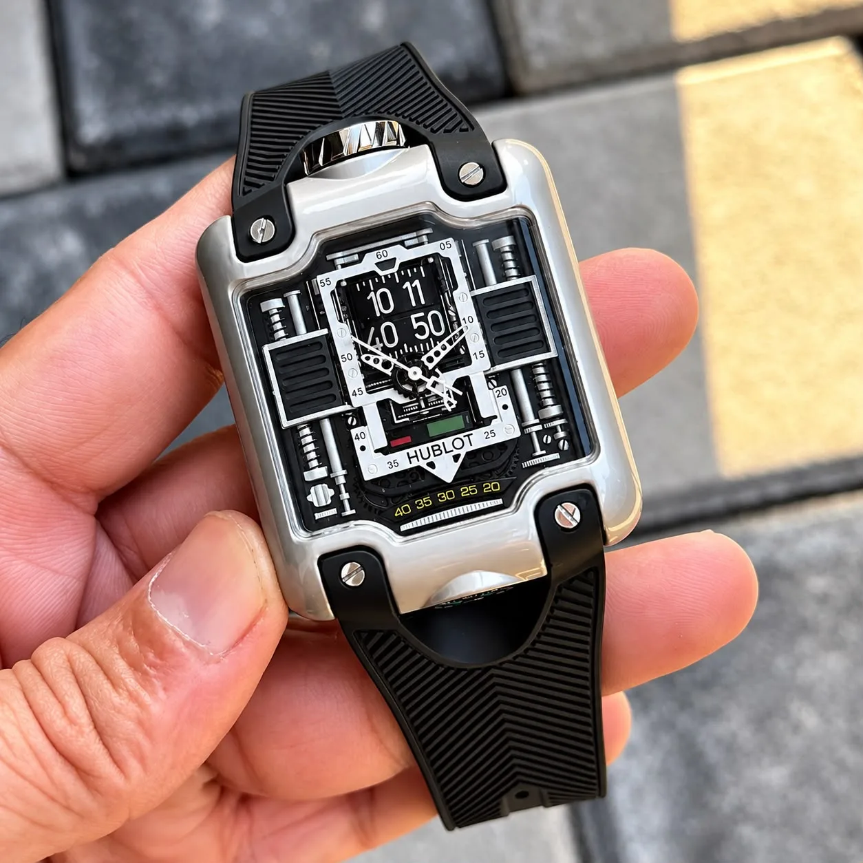 WhatsApp Image 2026-09-29 at 12.37.13 AM Hublot Big Bang Black Skeleton Dial - Image 1