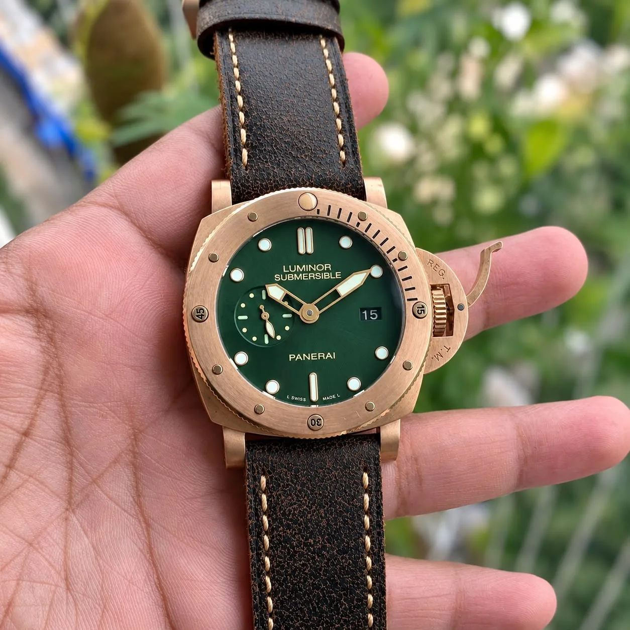 WhatsApp Image 2026-09-30 at 8.26.14 PM (1) Luminor Panerai Green Dial Automatic - Image 1
