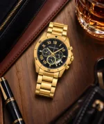 Michael Kors Brecken Gold Chronograph - Image 4