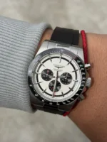 Longines Conquest White Dial Chronograph - Image 3