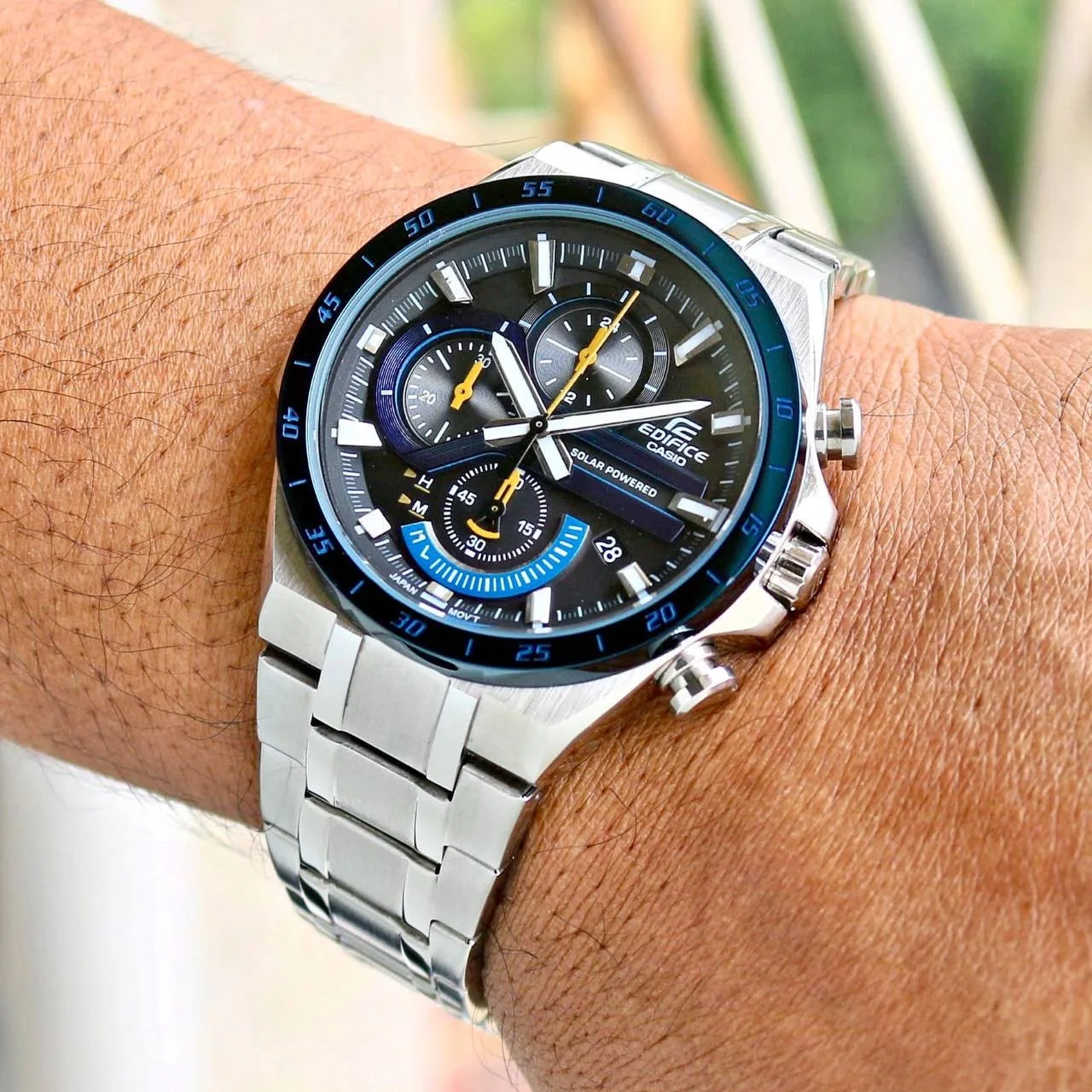 WhatsApp Image 2026-09-30 at 8.30.36 PM Edifice Casio EQS-920 Blue Dial - Image 1