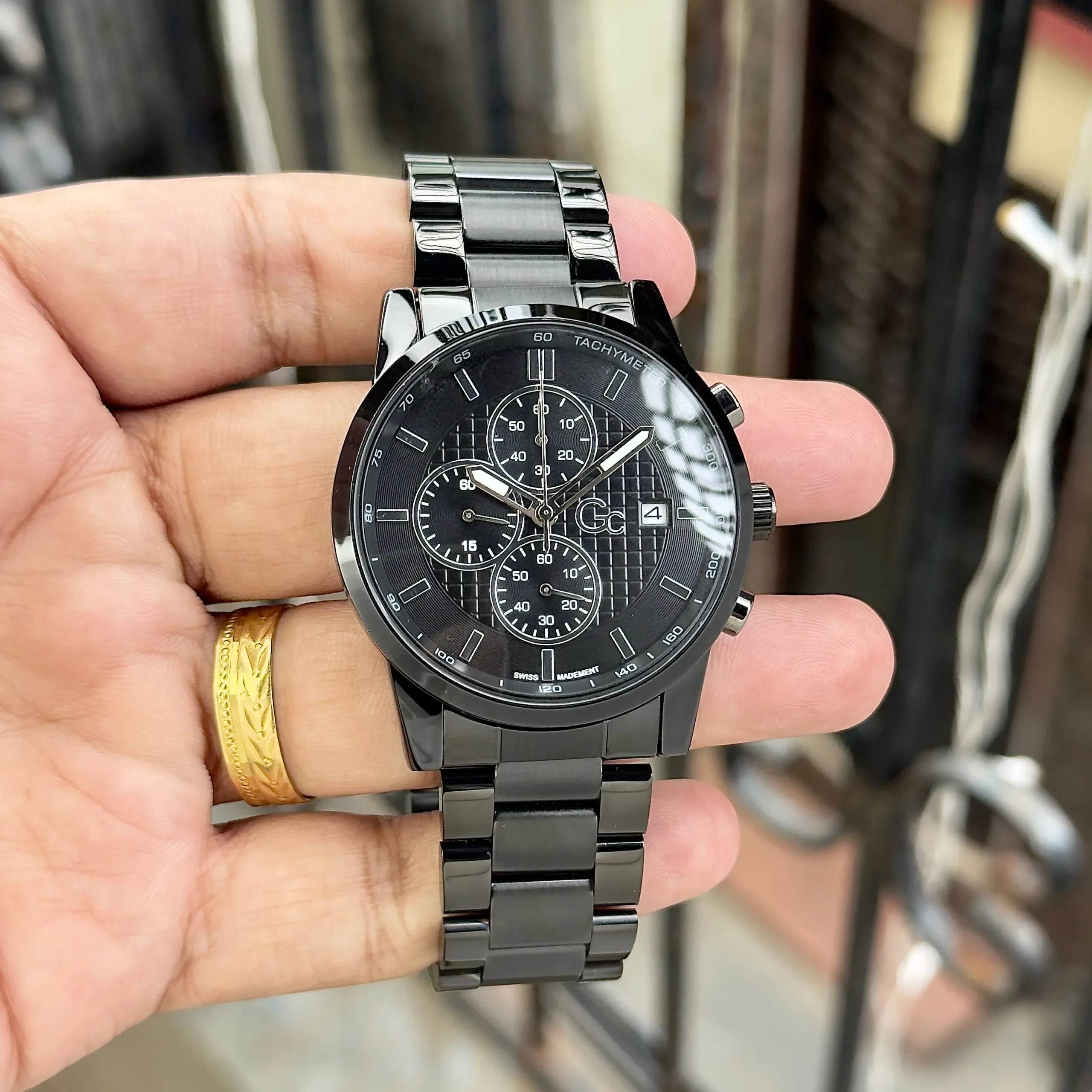 Guess Bold Black Chronograph - Image 1