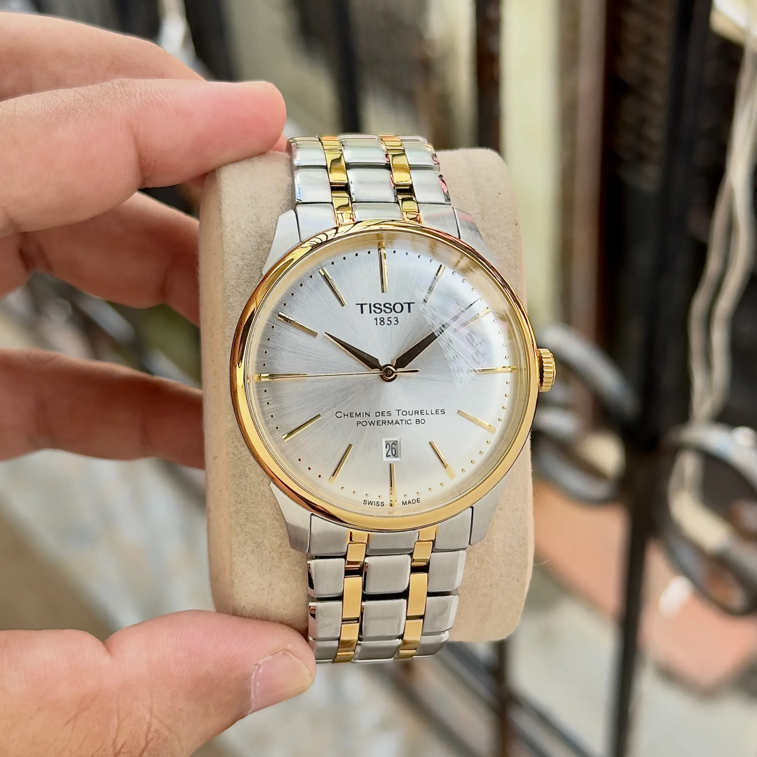 WhatsApp Image 2026-09-30 at 8.31.07 PM (1) Tissot Chemin Des Silver Sunburst Dial - Image 1