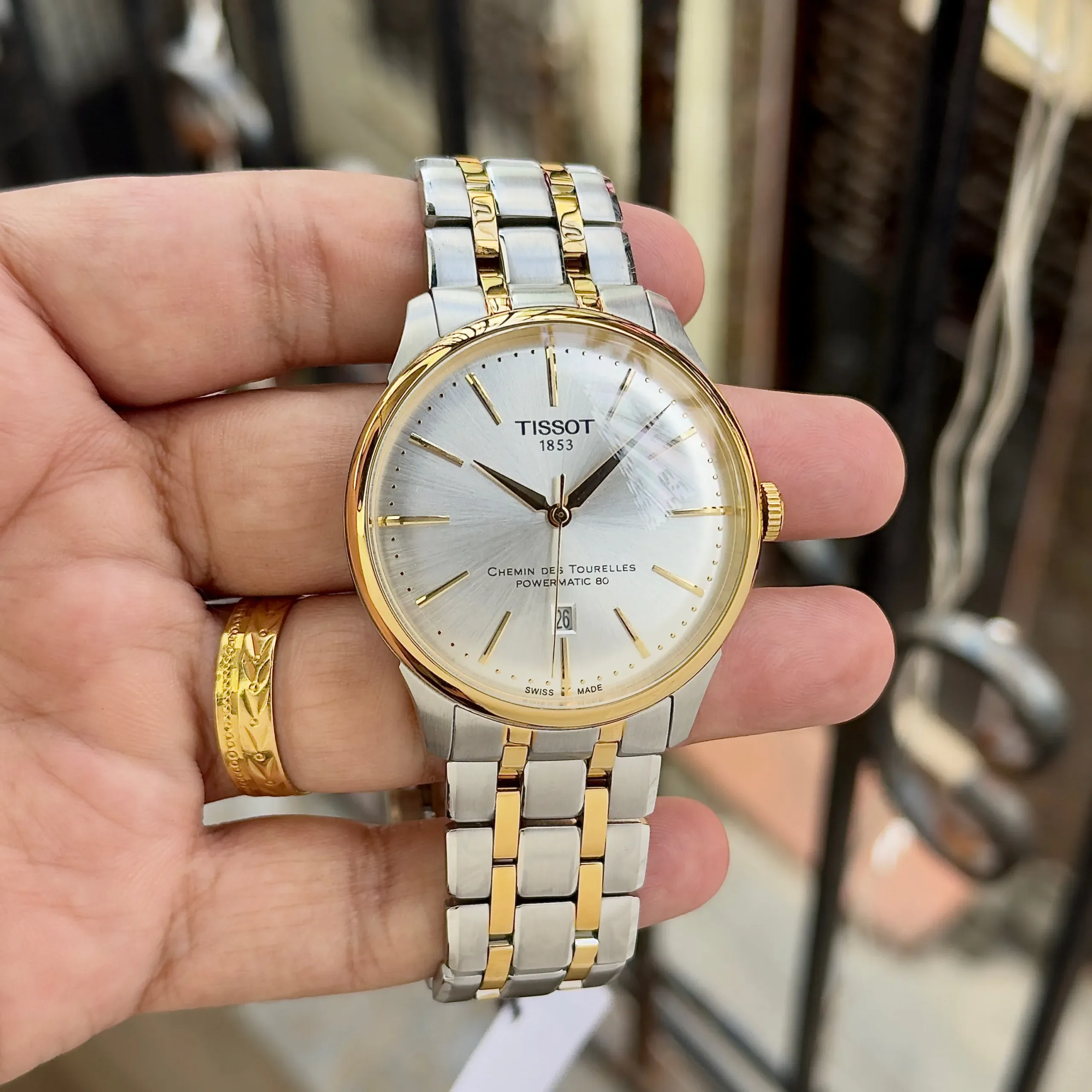 Tissot Chemin Des Silver Sunburst Dial - Image 3
