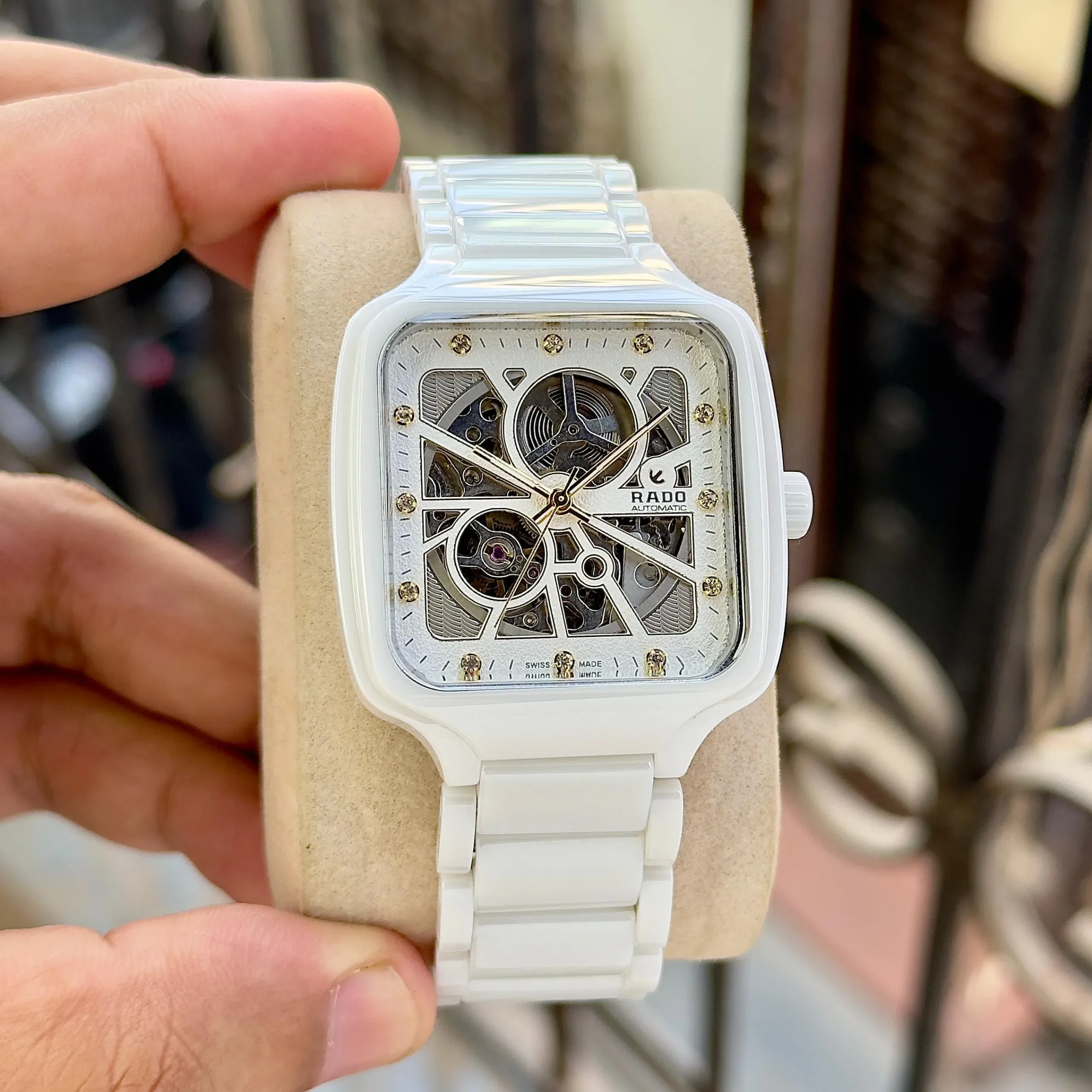 WhatsApp Image 2026-09-30 at 8.31.21 PM Rado True Square White Ceramic - Image 1