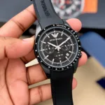 Emporio Armani Black Chronograph