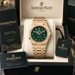 Audemars Piguet Royal Oak Green Dial - Image 3